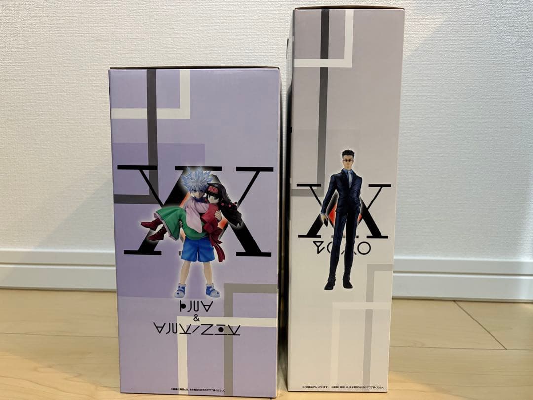 【未開封】ハンターハンター　一番くじ キルア&アルカ　ナニカ レオリオ