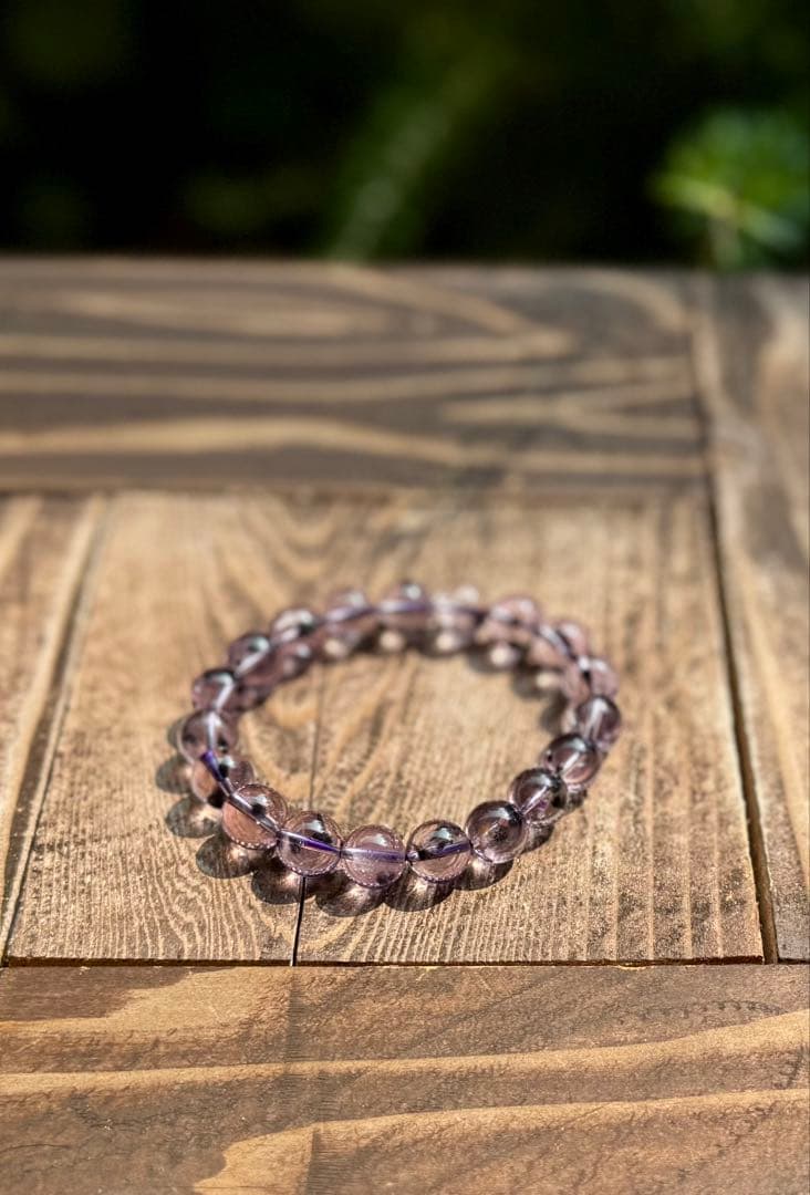 【超高品質•超希少石】ロマネサイトinアメジスト　10.5mm