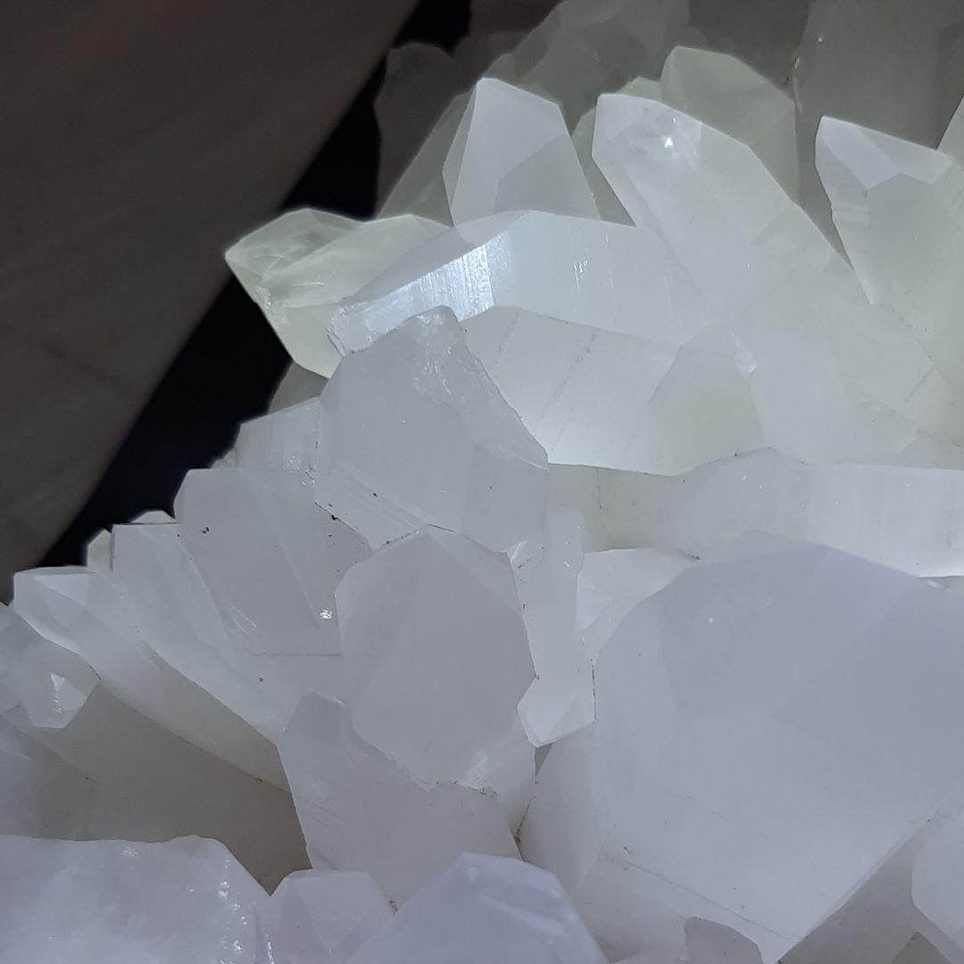 最終お値下げ❗レムリアンシード水晶クラスター 重さ約4100g