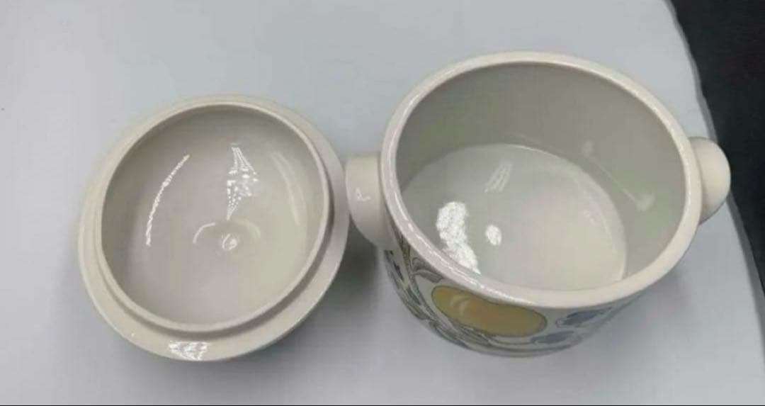 アンティーク　フィンランド　アラビア　パラティッシ　蓋つきスープチューリン