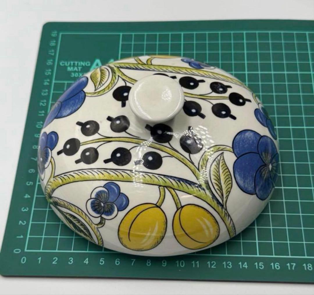 アンティーク　フィンランド　アラビア　パラティッシ　蓋つきスープチューリン