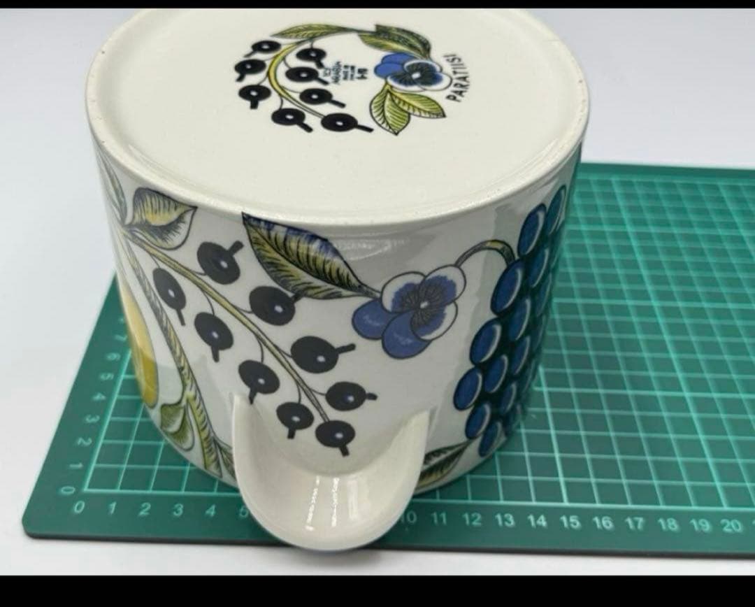 アンティーク　フィンランド　アラビア　パラティッシ　蓋つきスープチューリン