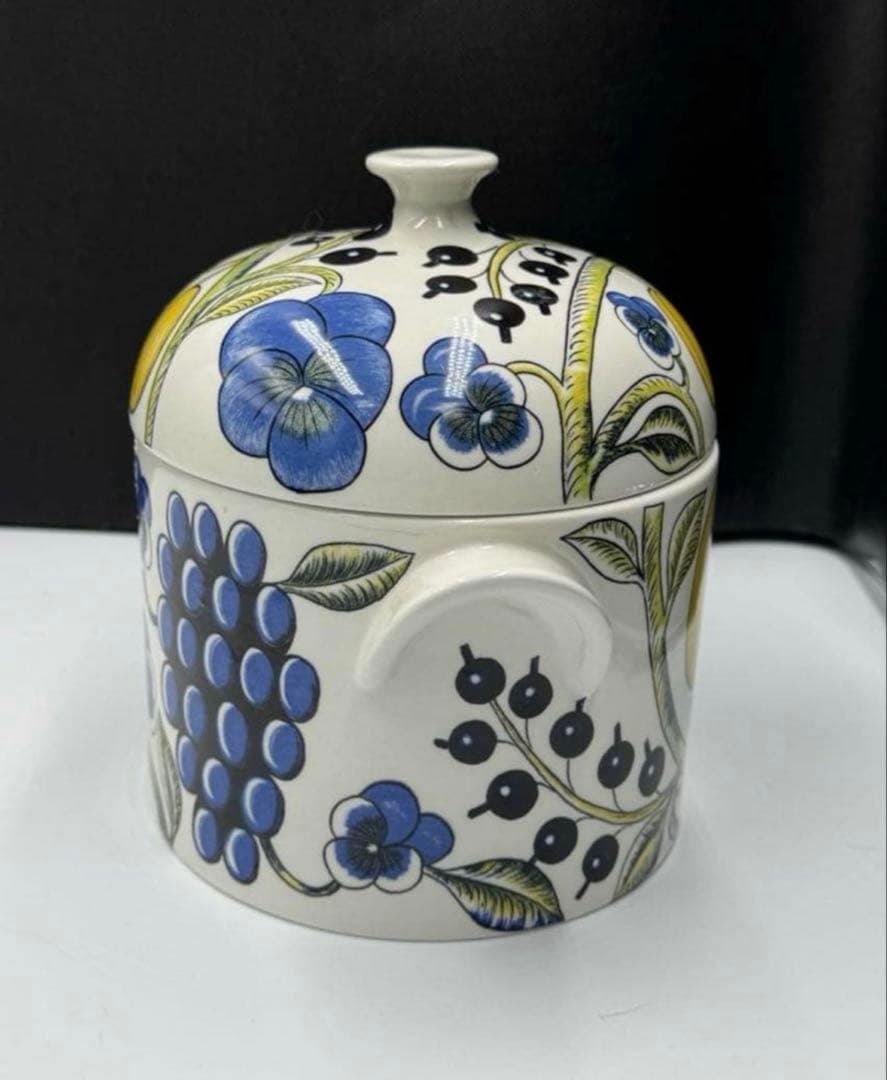 アンティーク　フィンランド　アラビア　パラティッシ　蓋つきスープチューリン