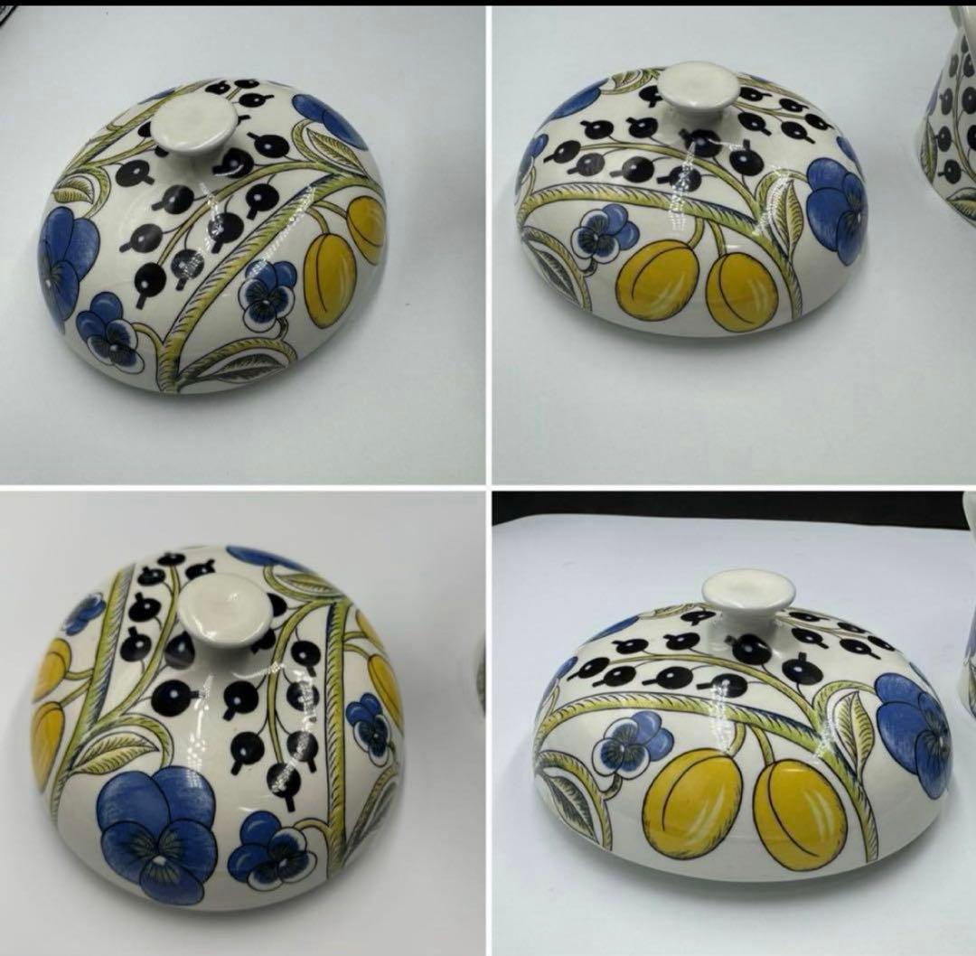 アンティーク　フィンランド　アラビア　パラティッシ　蓋つきスープチューリン