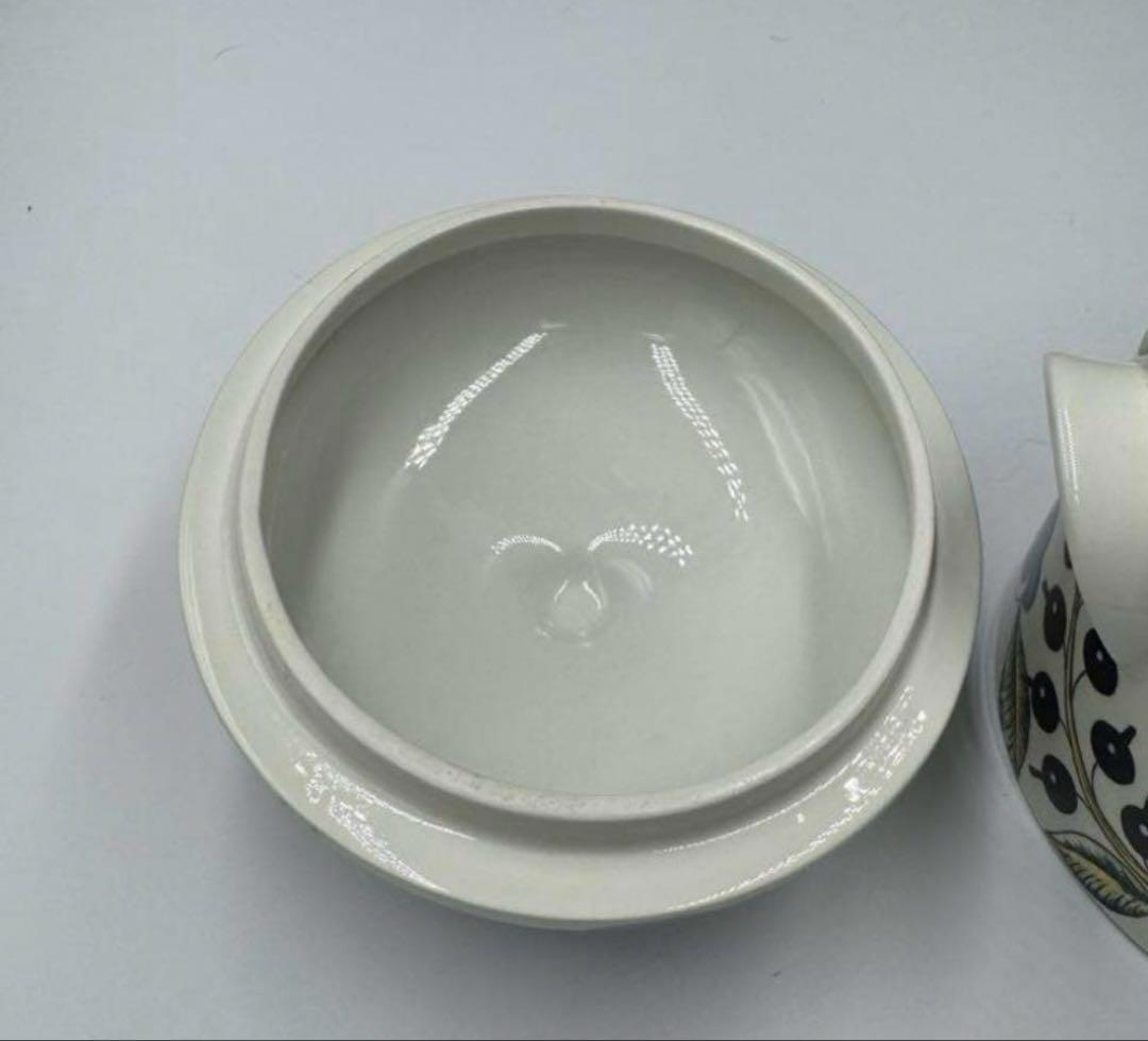 アンティーク　フィンランド　アラビア　パラティッシ　蓋つきスープチューリン