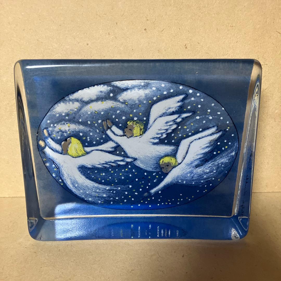 イッタラ　アラビア　iitala ガラスカード　絵皿