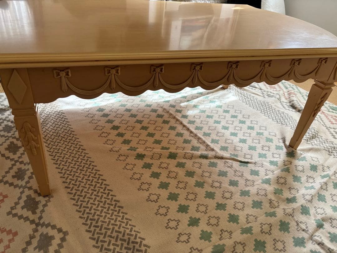 リンホーリン♡リボン♡センターテーブル 美品 レア 大塚家具 週末セール