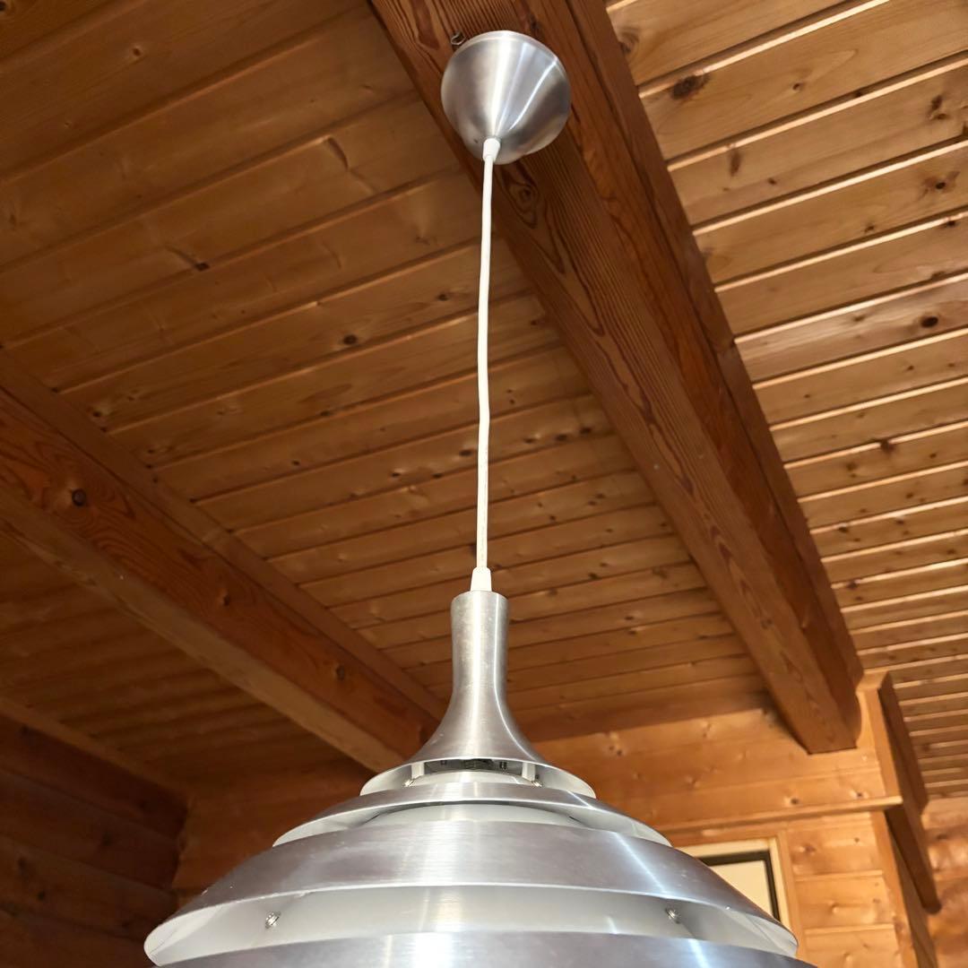 メタルペンダントライト 欧風 ペンダントライト シルバー シーリングライト