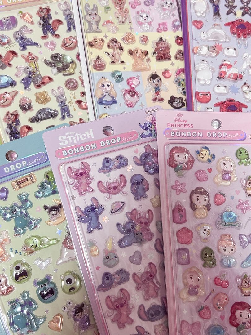 正規品】ボンボンドロップシール ディズニー 第2弾 6種セット - メルカリ