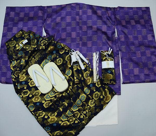 七五三 五歳 男児 羽織袴フルセット おりびと NO34124