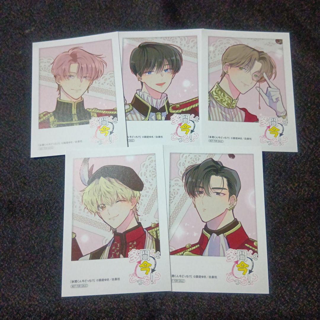 多聞くん今どっち！？ アニメイト 特典 ミニフォトカード F/ACE セット