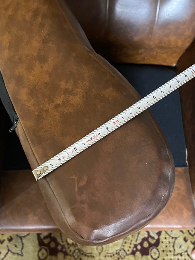 昭和レトロ　1人掛けソファ-2