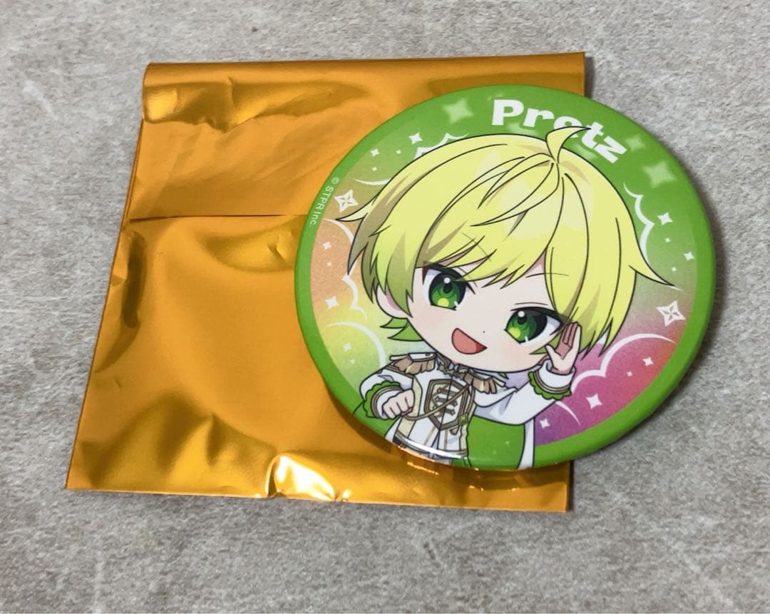 アンプタック ぷりっつくん すとふぇす缶バッチ - メルカリ