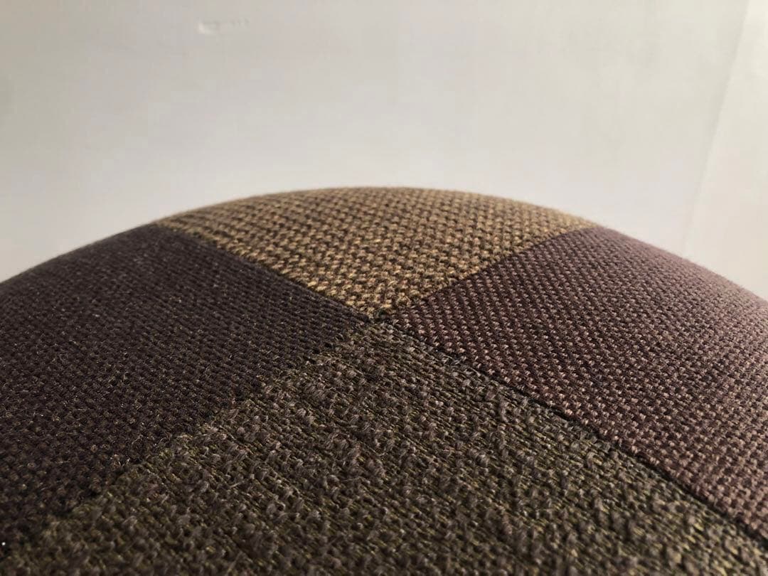 古家具 鉄無垢フレーム パッチワーク ハイスツール カウンターチェア ① 北欧