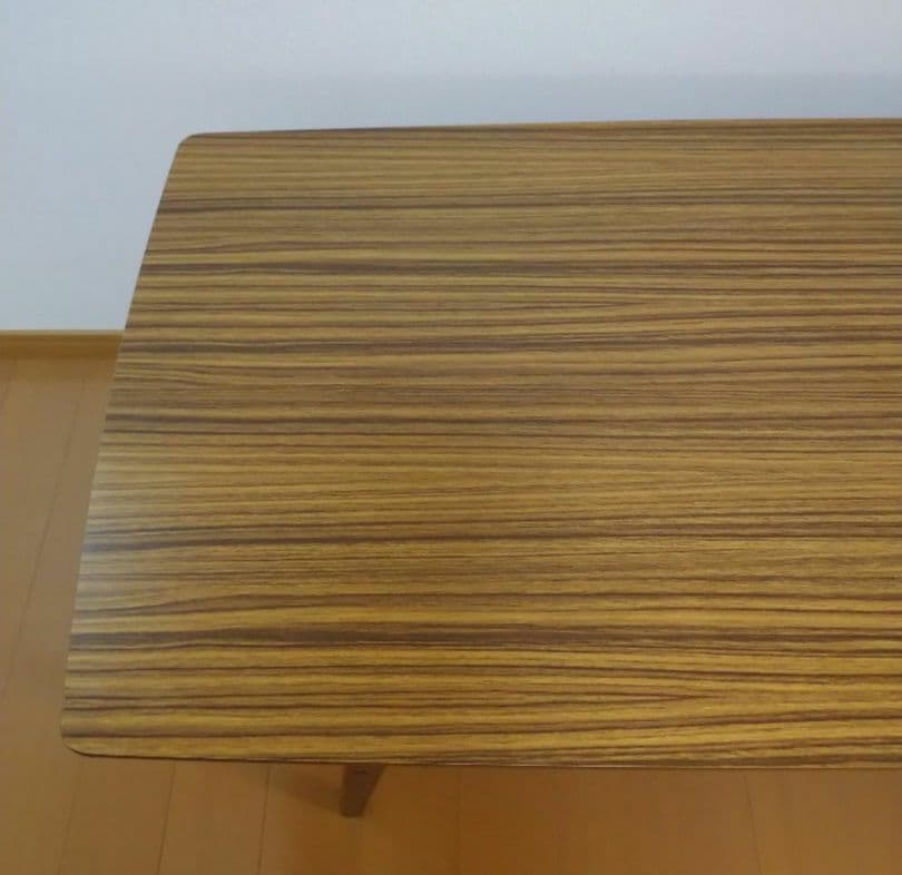 【日本製】カリモク60 リビングテーブル　大　ウォールナット　ビンテージ　北欧風