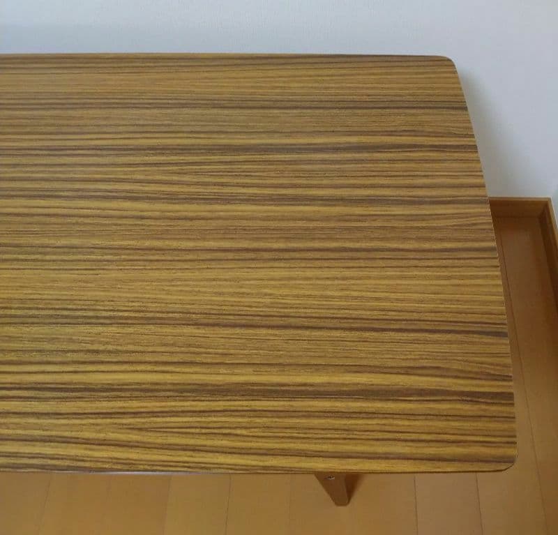 【日本製】カリモク60 リビングテーブル　大　ウォールナット　ビンテージ　北欧風