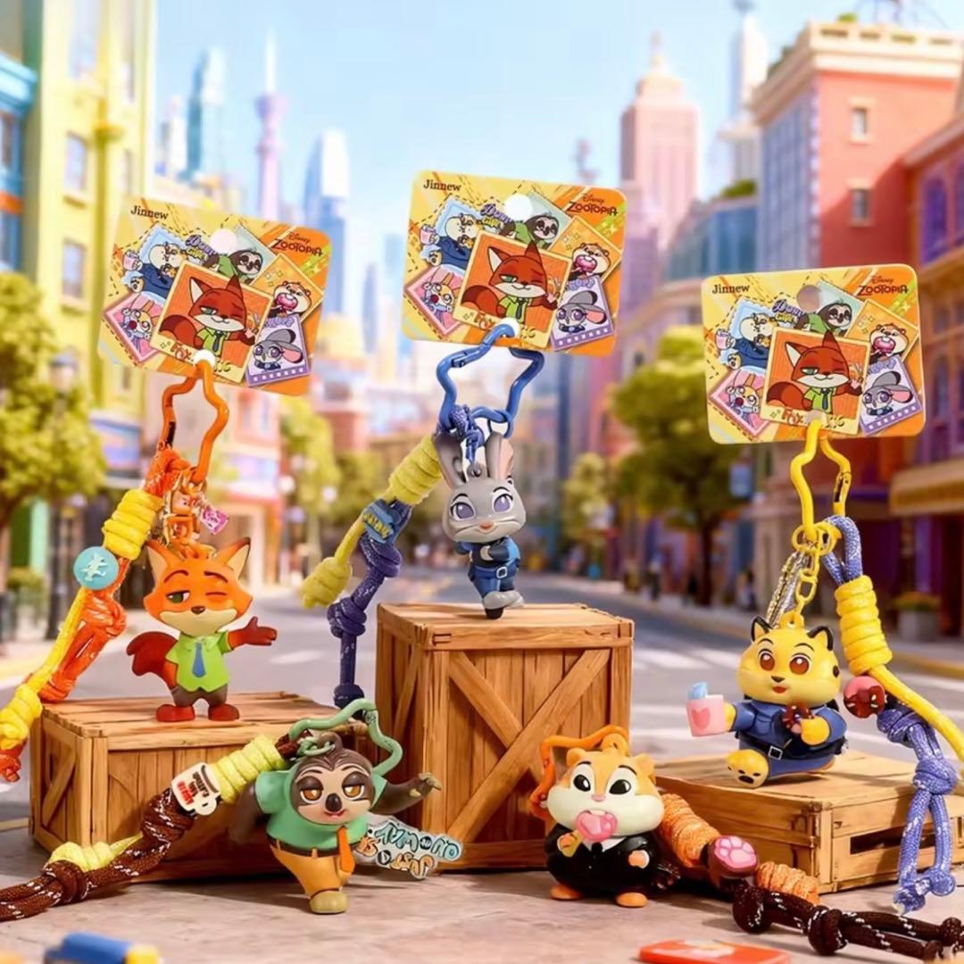 大人気❣️Disney ズートピア2 キーホルダー 6点セット ストラップ