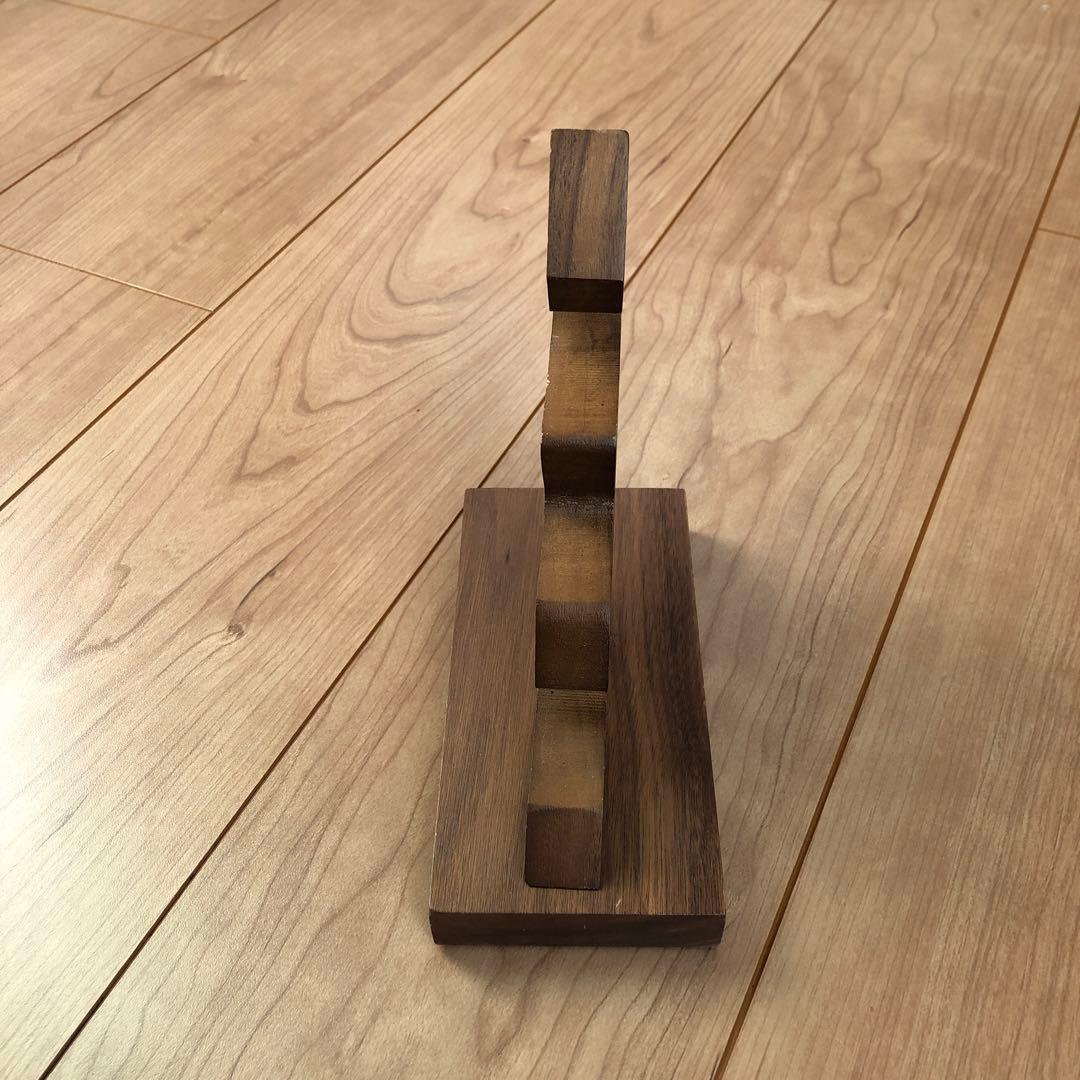 ビンテージ　wood abstract sculpture 右側　盛永省治