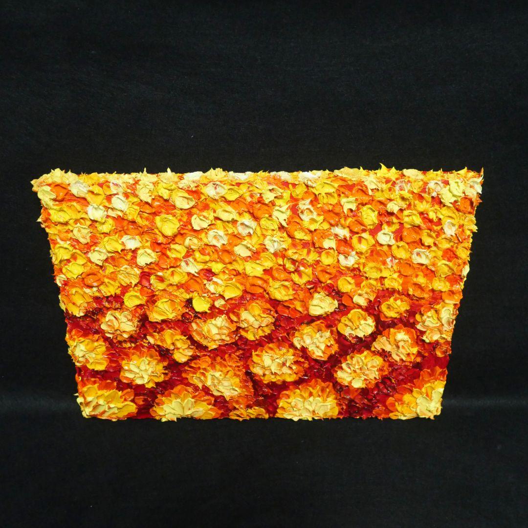 油絵 油彩 油彩画 絵画 絵 【マリーゴールド】