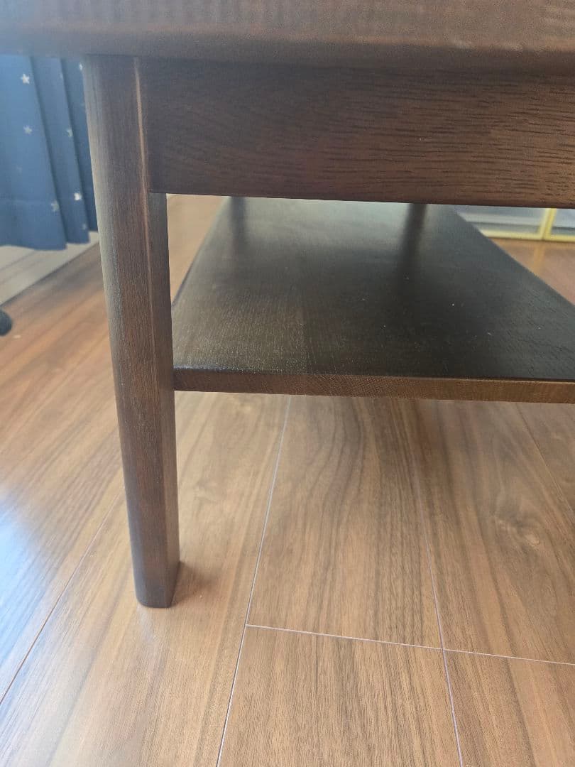 飛騨産業 WK101T ダークウッドセンターテーブル