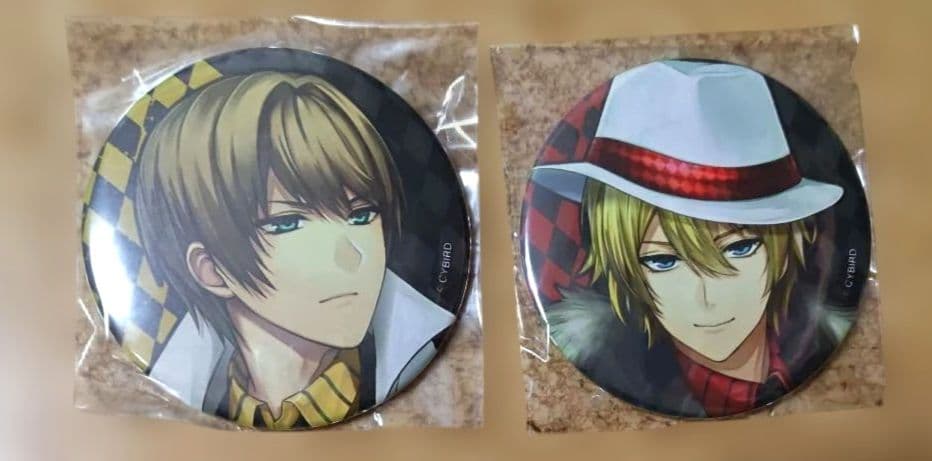 イケメン革命 シークレットくじ 76mm 缶バッジ エドガー ランスロット