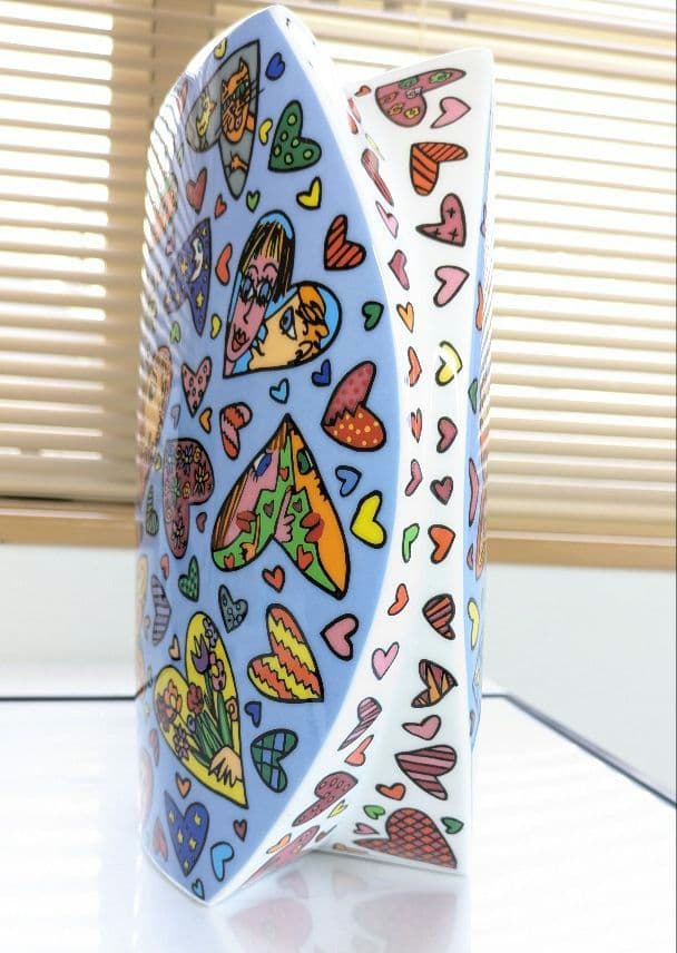 て*く様 ジェ―ムスリジィ 花瓶 オブジェ 陶器≫ Love Kids≪ 88/