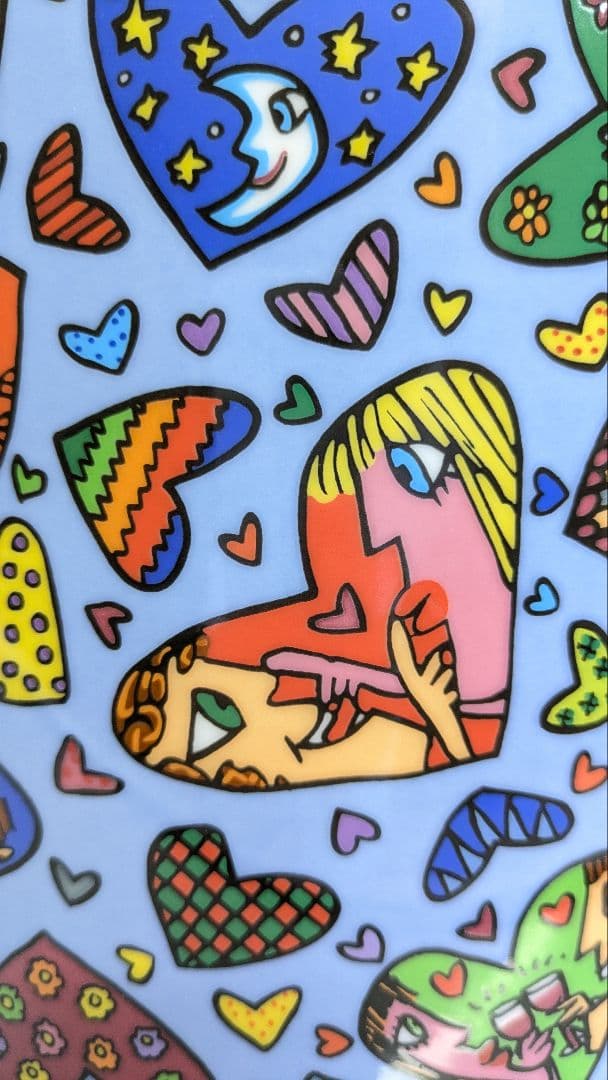 て*く様 ジェ―ムスリジィ 花瓶 オブジェ 陶器≫ Love Kids≪ 88/