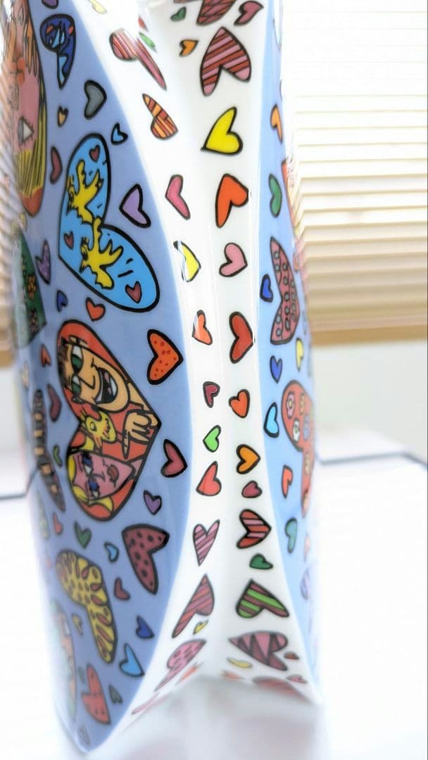 て*く様 ジェ―ムスリジィ 花瓶 オブジェ 陶器≫ Love Kids≪ 88/