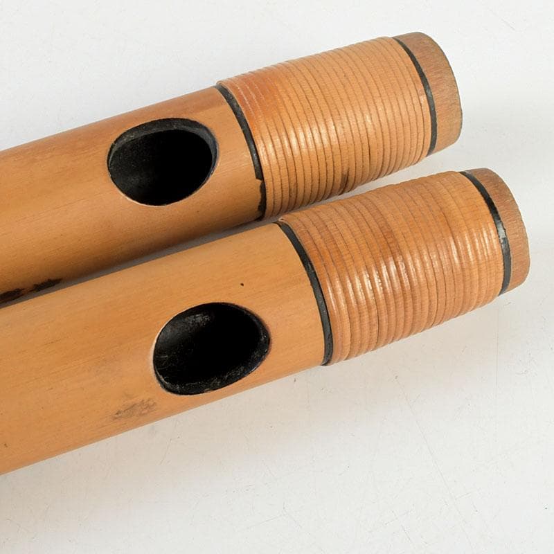 木管楽器 竹製 横笛 篠笛 みさと笛 幸幹 2本 袋付 V 9634 - メルカリ
