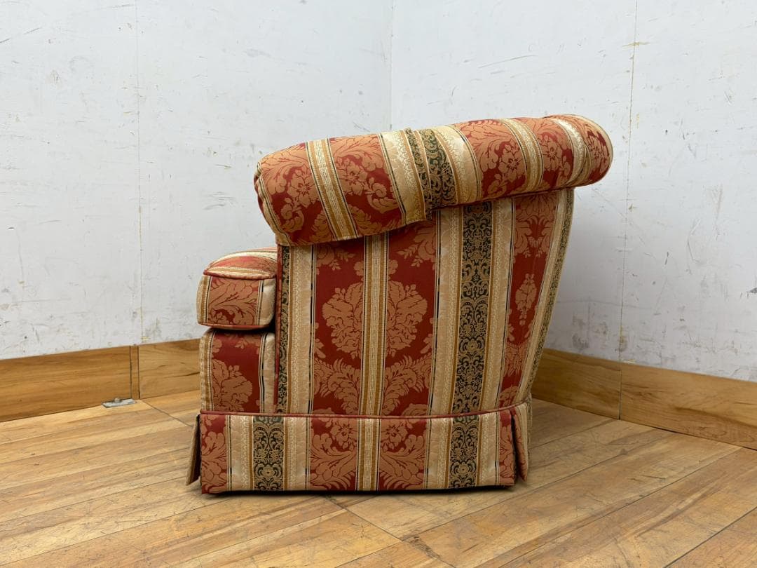 T7899☆美品☆ドレクセルヘリテイジ☆UPHOLSTEY☆1人掛けソファ