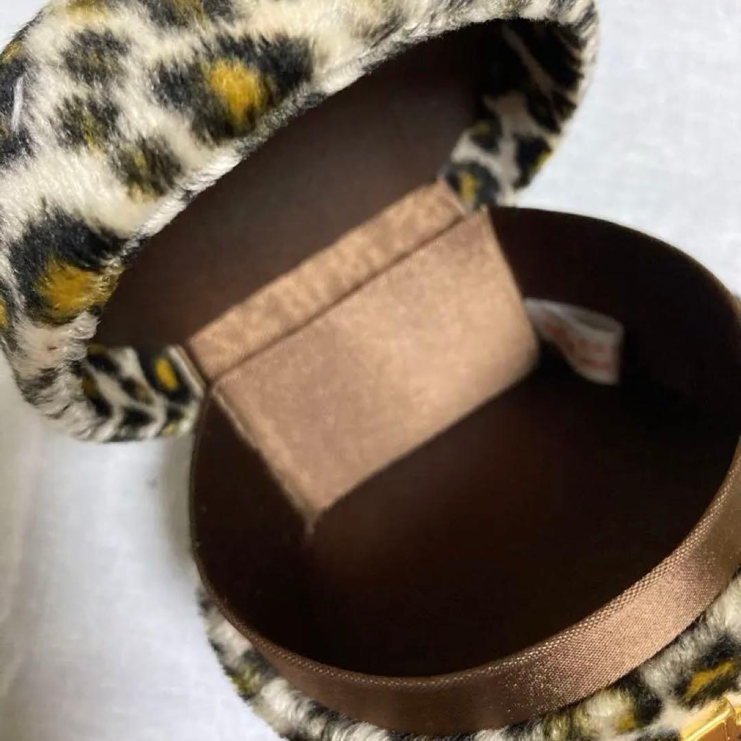 Vivitix ヒョウ柄ミニトランク　ハローキティ　希少　レトロ　当時物