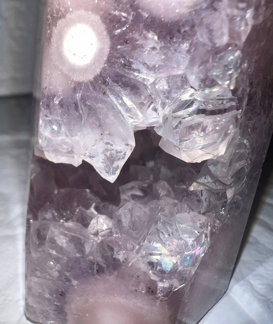 ⑥ピンクアメジスト♥️フラワーアゲート♥️タワー♥️チェリーブロッサム♥️桜瑪瑙♥️花瑪瑙