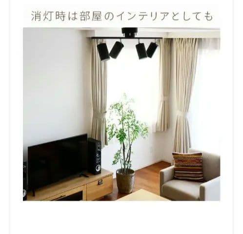 山善 ブラック シーリングライト SPL-A4R83(BK)