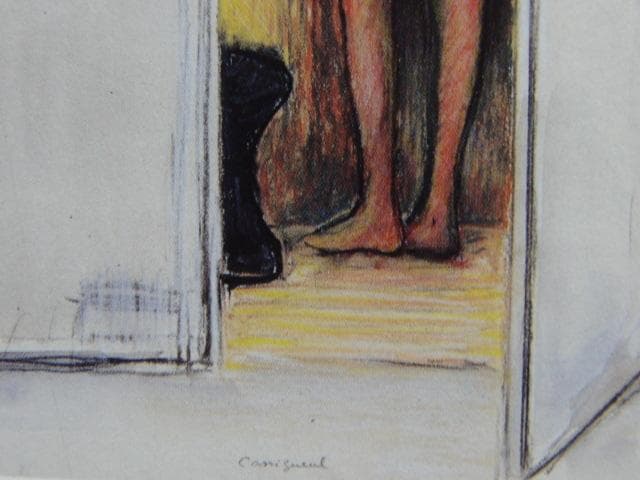 カシニョール（Cassigneul）、浴室 II、希少な画集より