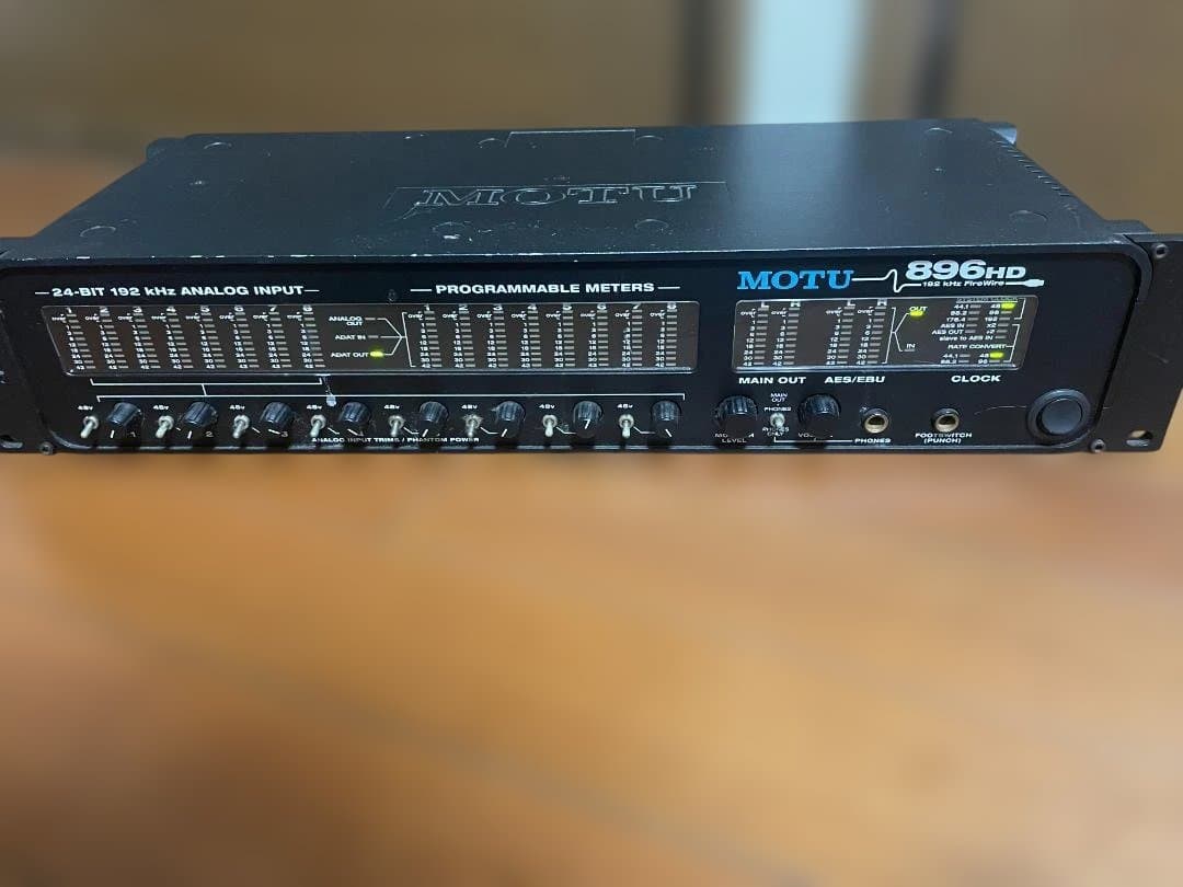 MOTU 896HD オーディオインターフェース