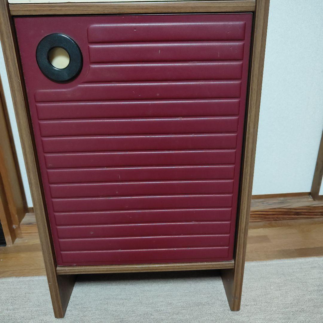 昭和レトロ☆ヴィンテージ レトロポップ 電話台 キャビネット サイドラック