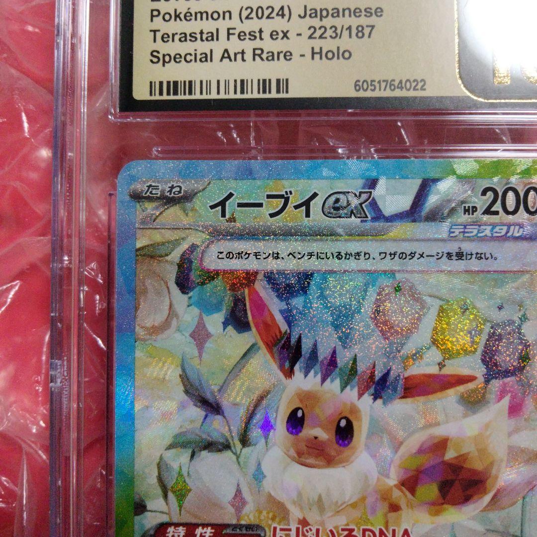 CGC10 ブラック PRISTINE イーブイex SAR 223/107