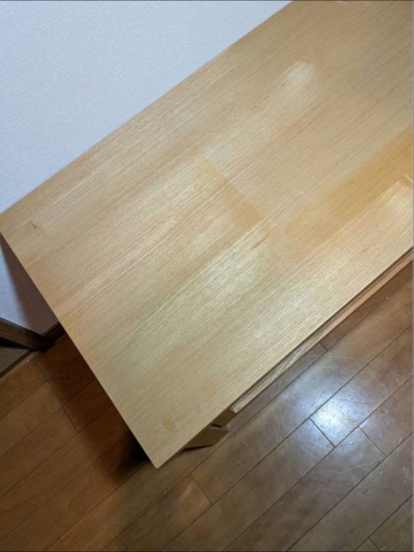 《送料込》無印良品 木製テレビボード 棚 タモ材 収納 木製家具 TV台廃盤家具