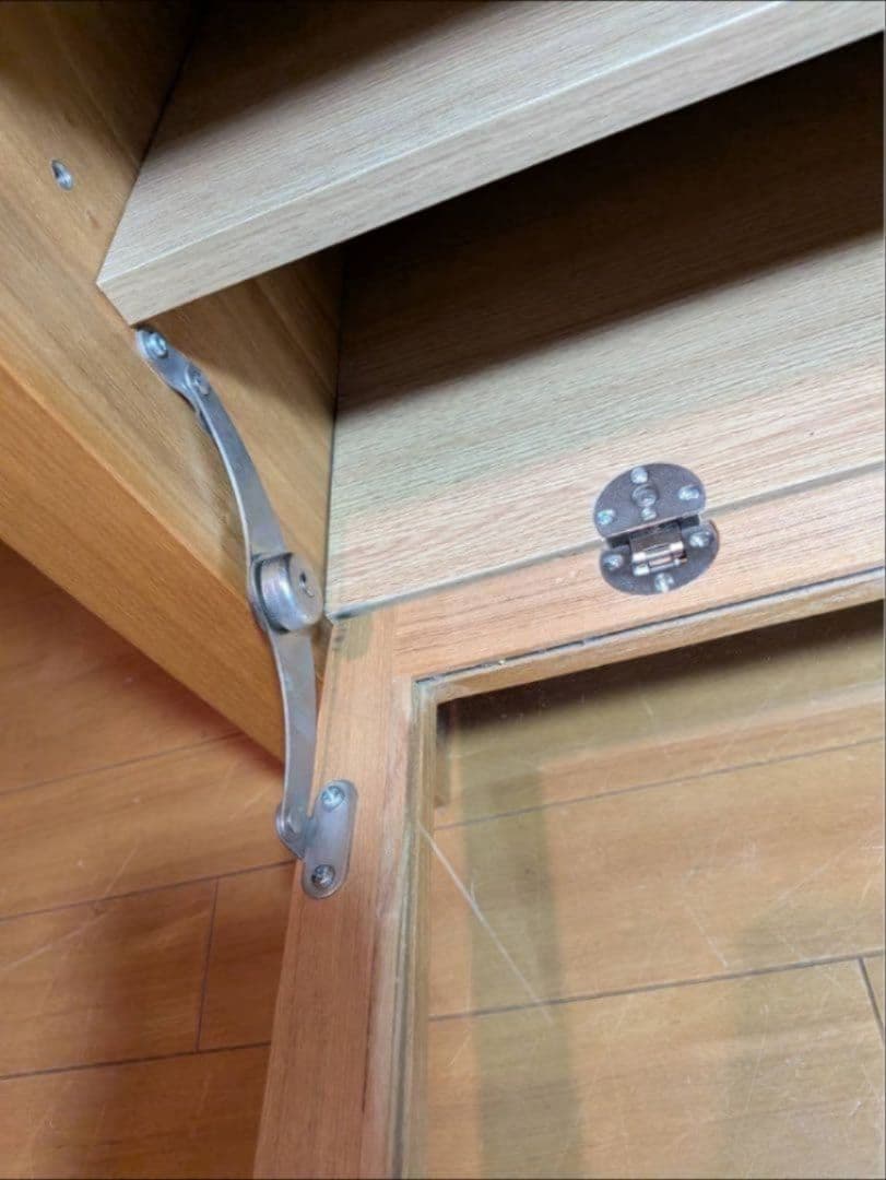 《送料込》無印良品 木製テレビボード 棚 タモ材 収納 木製家具 TV台廃盤家具