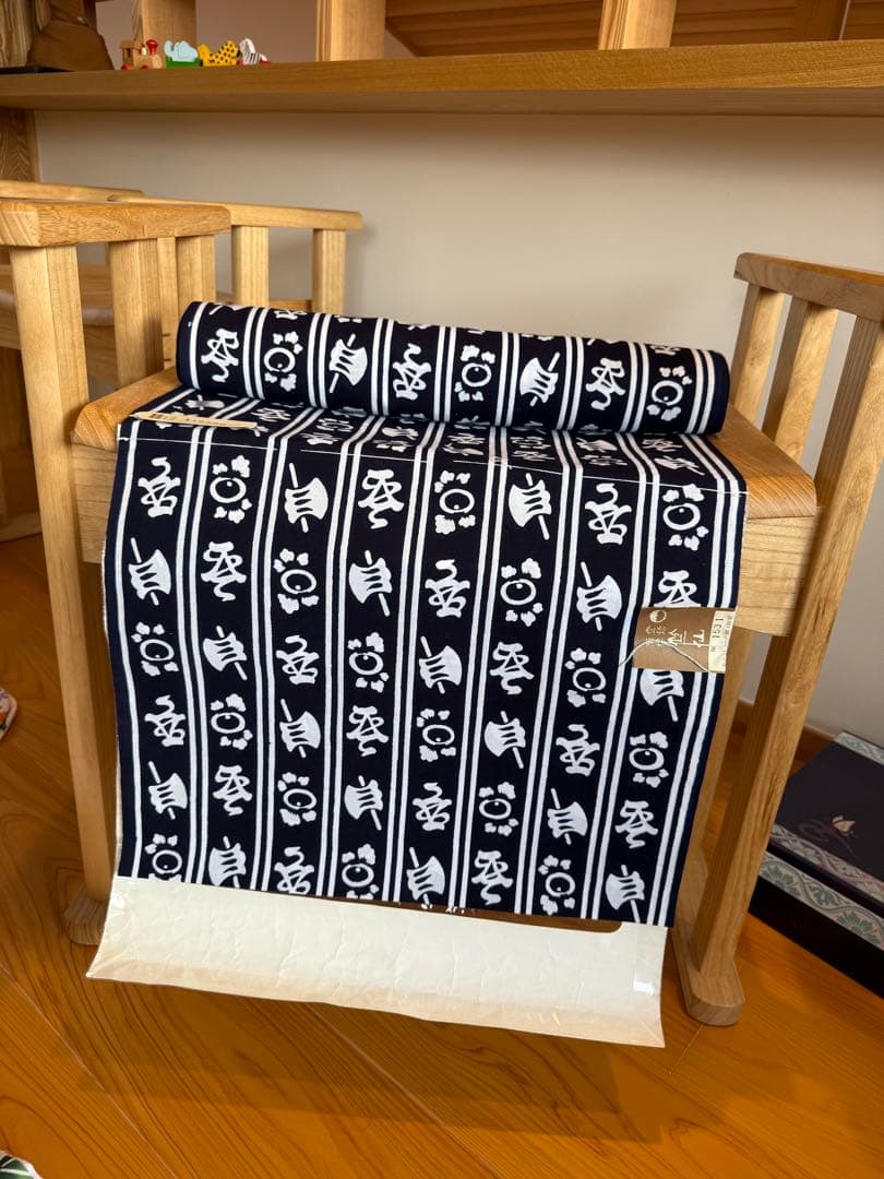 竺仙　 浴衣反物　　　綿100%