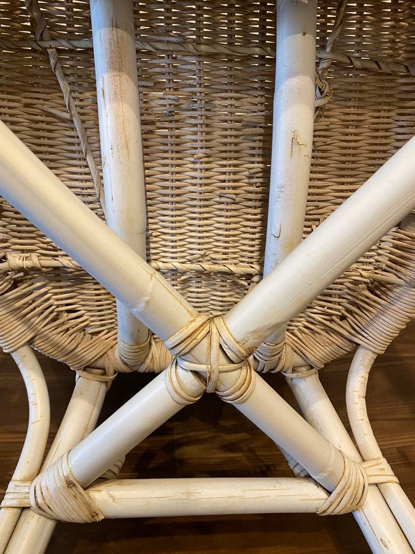 藤椅子　ラタンチェアー