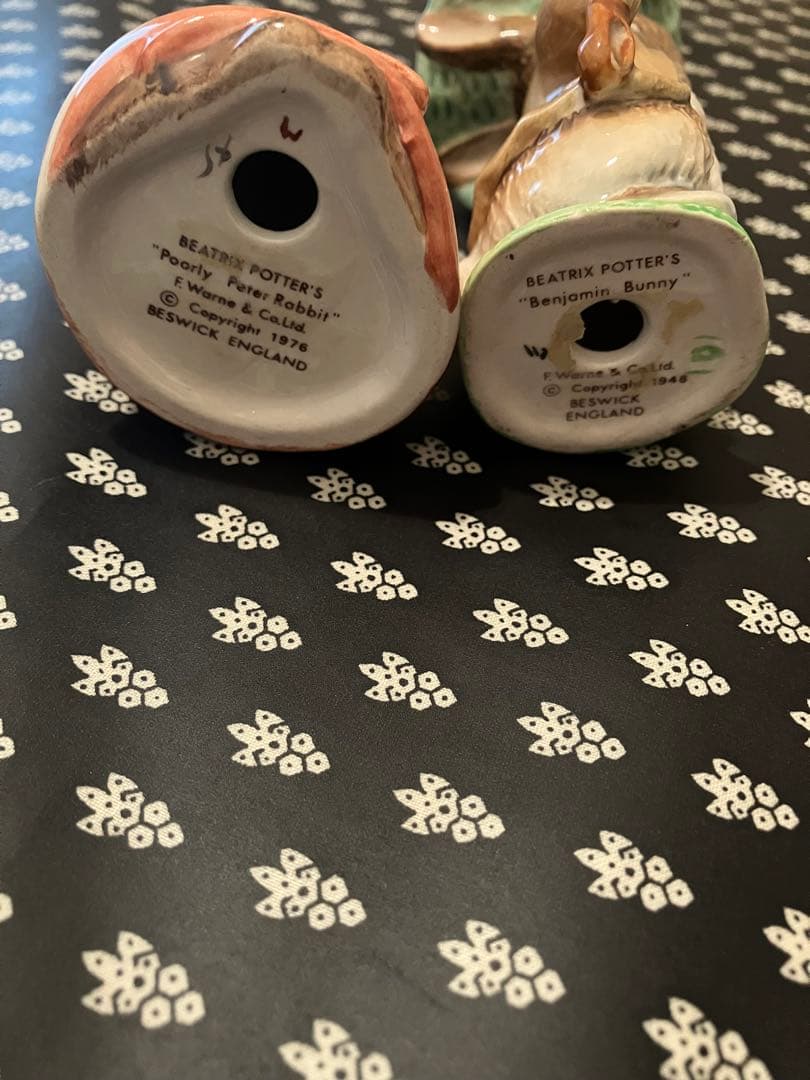 ピーターラビット　置物　フィギュリン　BESWICK ロイヤルドルトン