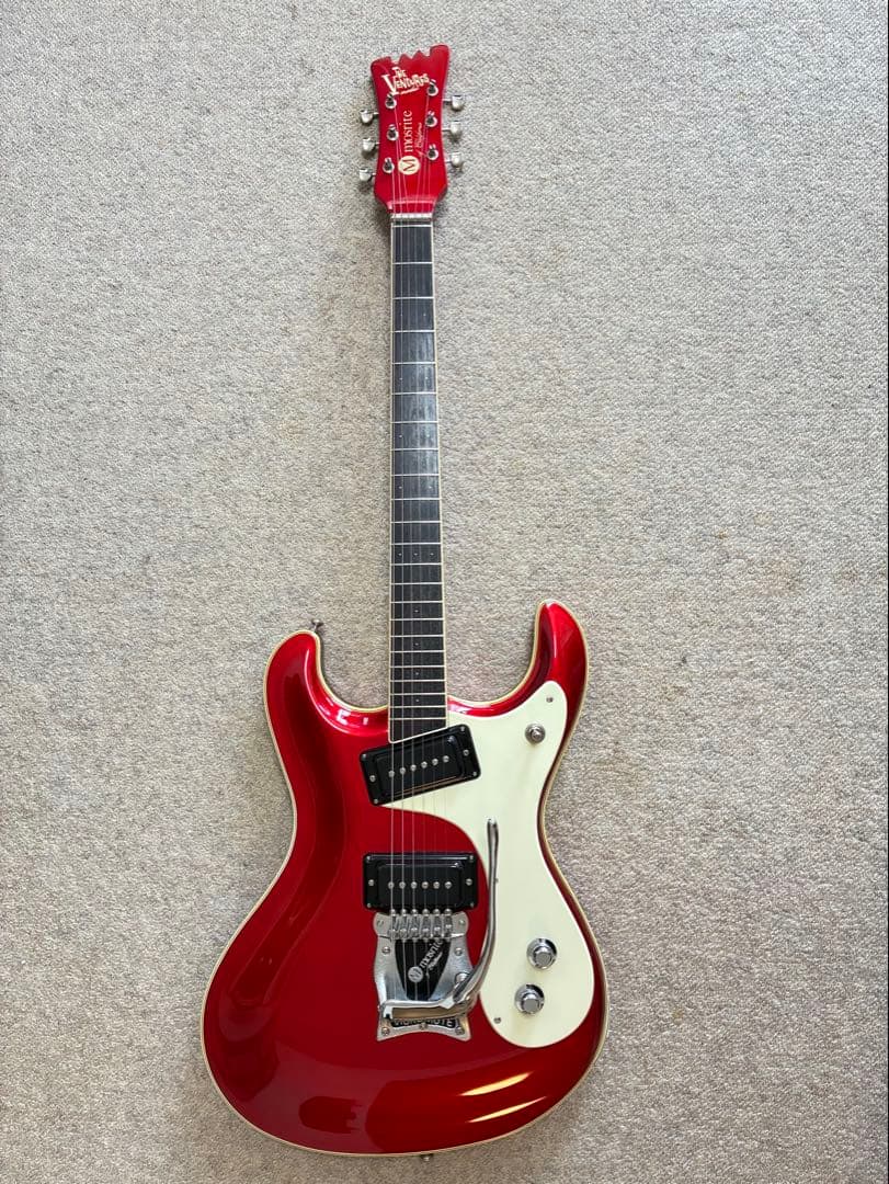 □美品！USAモズライト 1963リイシュー！演奏動画あり！ハードケース付