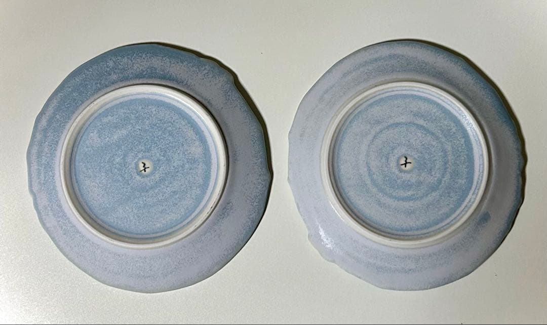 うつわやみたすさん　野ばらのプレート　２枚セット