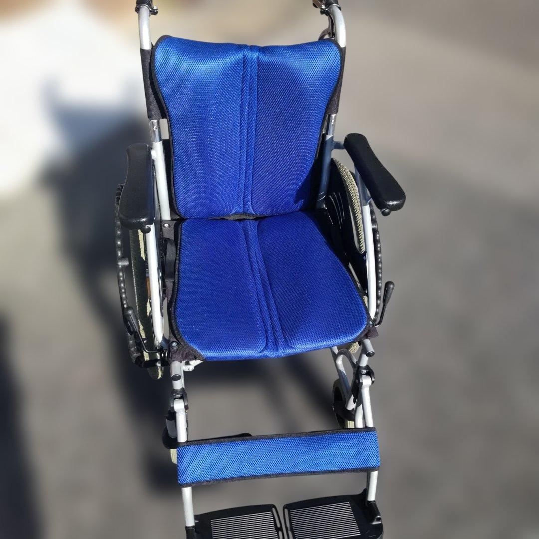 軽量車椅子 ケアテックジャパン ハピネスCA-10CU 説明書つき