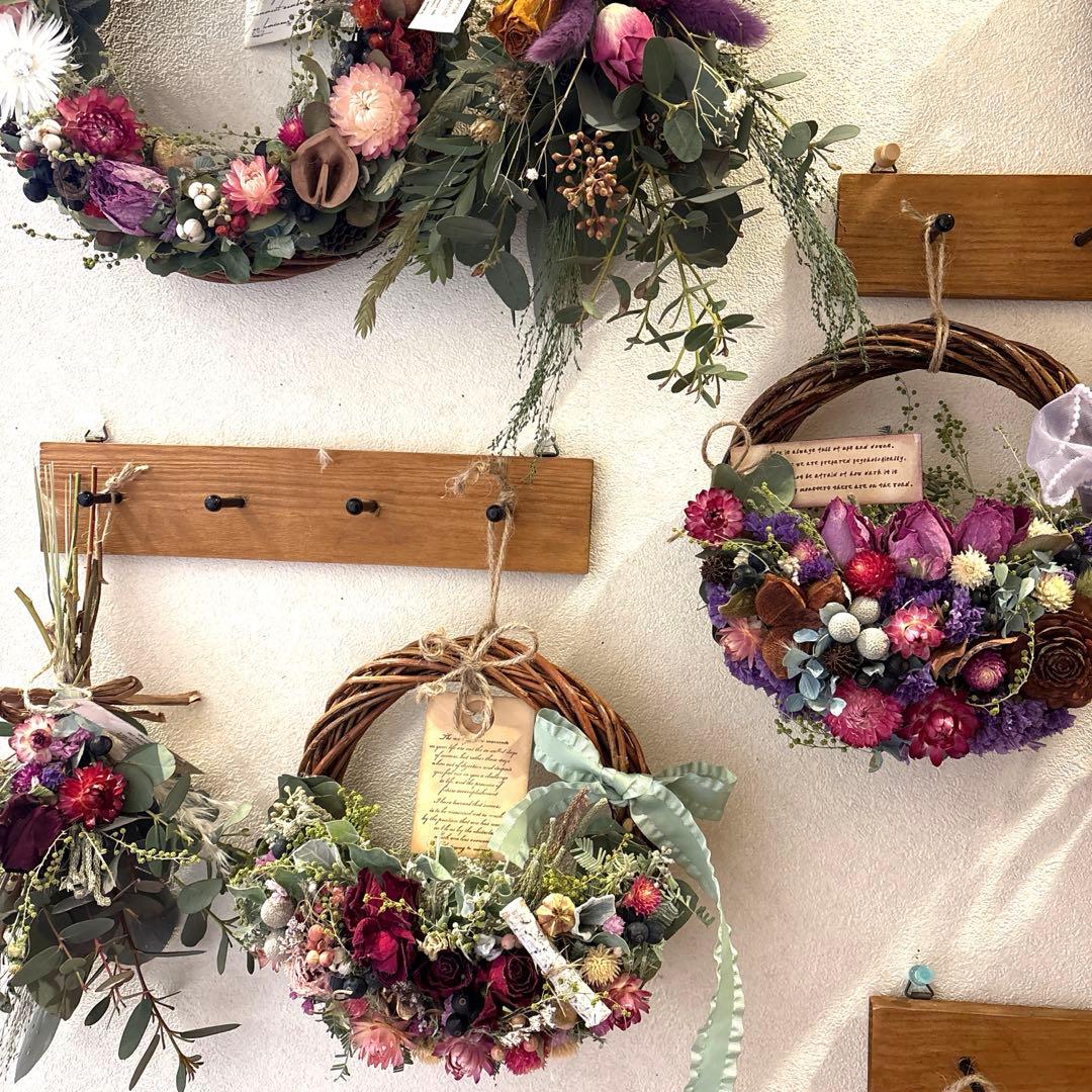 ハンドメイドリース☆ハンドメイドスワッグ☆