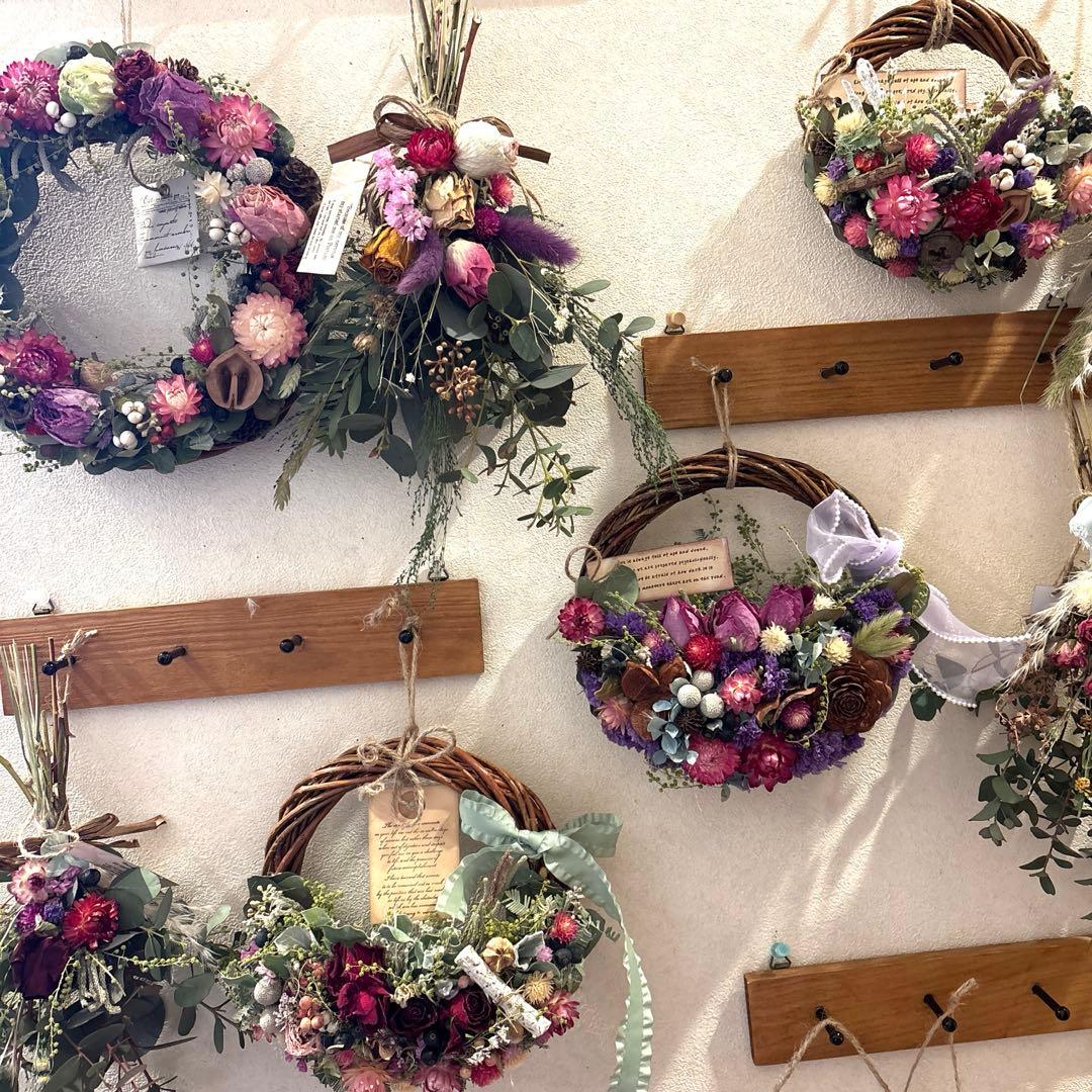 ハンドメイドリース☆ハンドメイドスワッグ☆