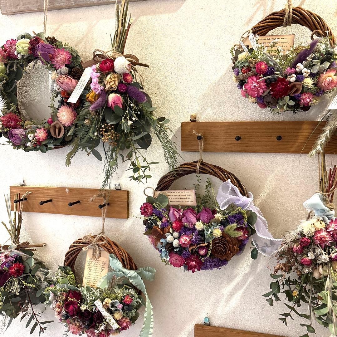 ハンドメイドリース☆ハンドメイドスワッグ☆