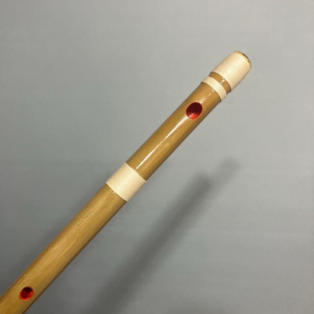 篠笛　三本調子 Ｇ管　MR3-51　唄物　ドレミ調　天地糸巻 西洋音階