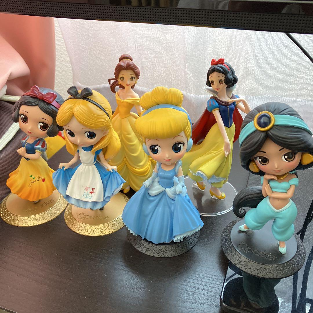 Qposket】ディズニー プリンセス 初期 6体セット フィギュア - メルカリ